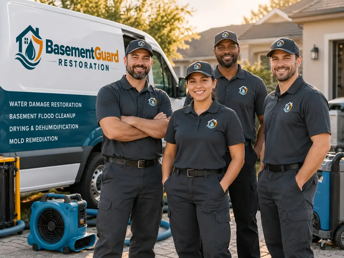 Basement Water Damage Restoration company in Sublette, KS